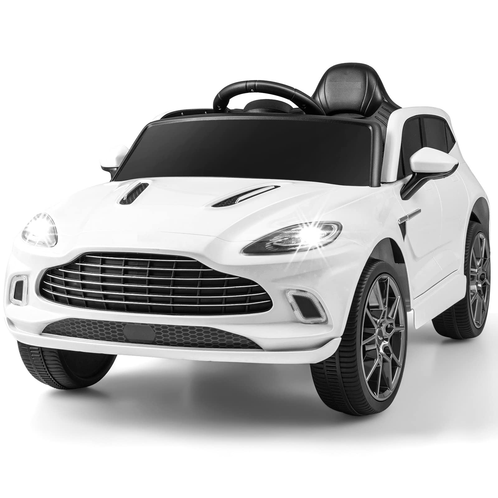INFANS Kids Ride on Car, 12V Electric Vehicle Licensed Aston Martin DBX with Remote Control