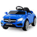 INFANS 12V Electric Kids Ride on Car, Licensed Mercedes Benz GLA45 Toy Car, Battery Powered Toy Vehicle