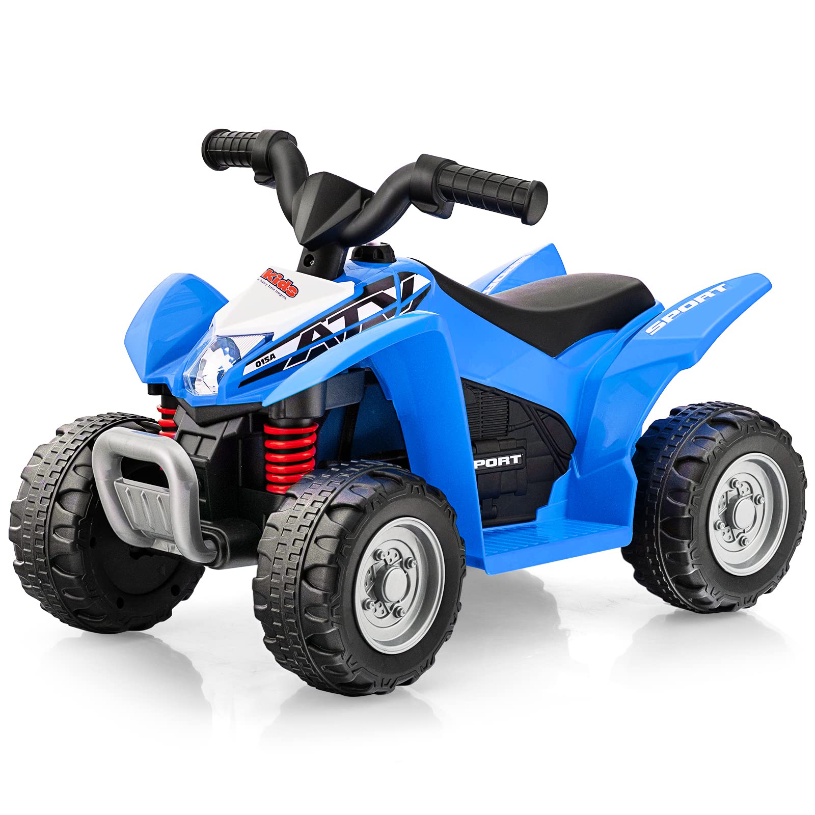 Infans Kids Ride on ATV, 6V Electric Vehicle for Toddlers, 4 Wheeler Battery Powered Motorized Quad Toy Car