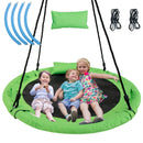 INFANS 660lbs 40 Inch Saucer Tree Swing, Round Flying Swing Seat for Kids, Outdoor Round Platform Swing