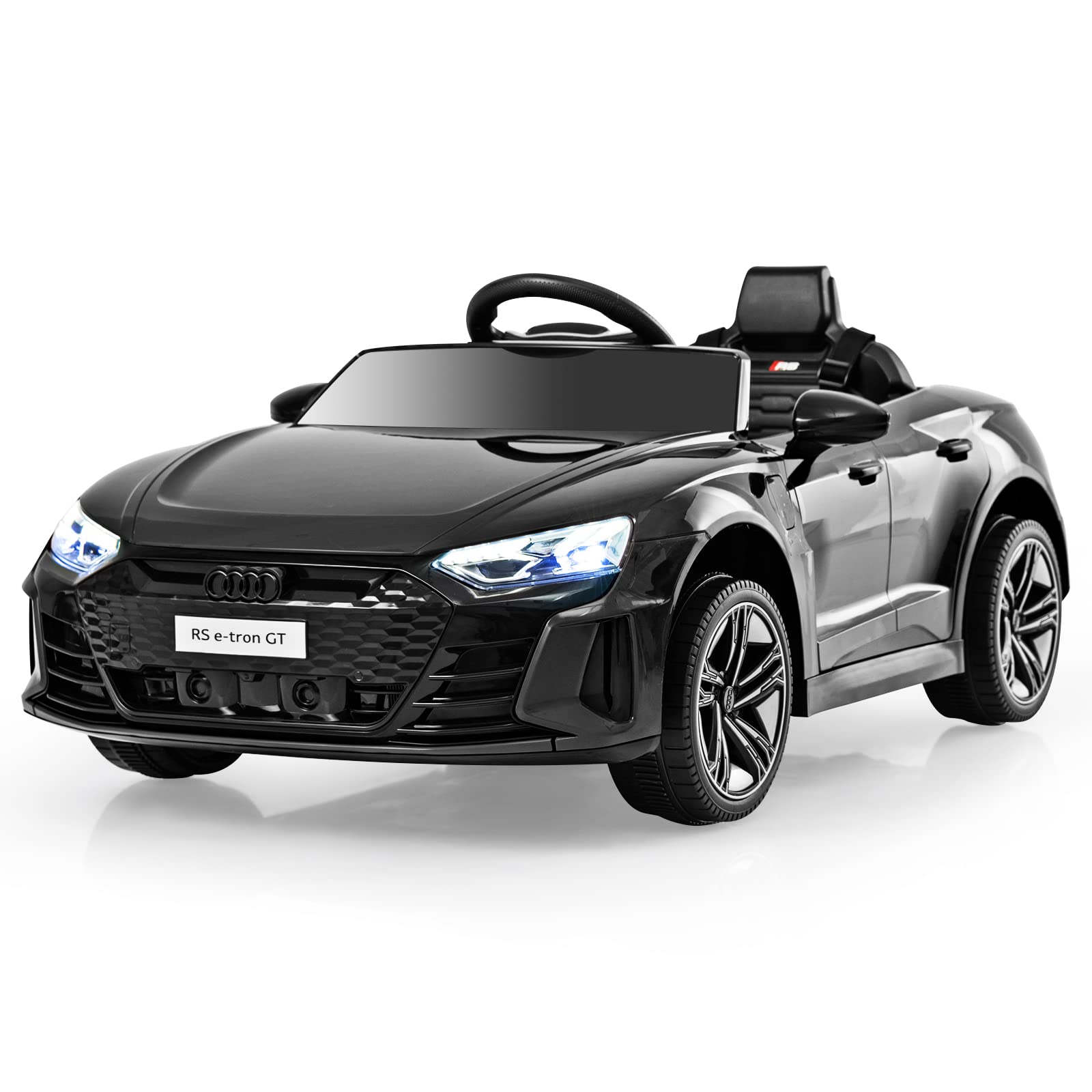 INFANS 12V Kids Ride on Car, Licensed Audi RS e-tron GT Electric Vehicle, Toddlers Battery Powered Toy