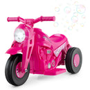 INFANS Kids Motorcycle, 6V Electric Ride on Car with Automatic Bubble Function for Children, Toddler Ages 3+