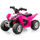 Infans Kids Ride on ATV, 6V Electric Vehicle for Toddlers, 4 Wheeler Battery Powered Motorized Quad Toy Car