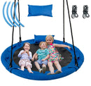 INFANS 660lbs 40 Inch Saucer Tree Swing, Round Flying Swing Seat for Kids, Outdoor Round Platform Swing