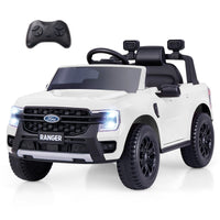INFANS Licensed Ford Ranger Ride on Pickup Truck by INFANS, 12V Battery Powered Electric Vehicle for Kids with Remote Control