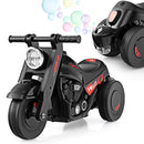 INFANS Ride on Push Car, Foot-to-Floor Sliding Car for Toddlers Kids Motorcycle with Bubble Maker, 3 Wheels Ride on Toys
