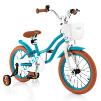 INFANS Kids Bike, 12 14 16 18 Inch Toddlers Bike with Removable Training Wheels, Children's Bicycle
