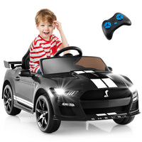 Licensed Ford Mustang GT500 Ride on Car for Kids by INFANS, Battery Powered Electric Vehicle with Remote Control, 37-96 months