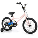 INFANS Kids Bike, 16 18 Inch Toddlers Bike with Training Wheels Safety Bell Adjustable Seat and Handlebar