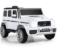 INFANS Licensed Mercedes Benz G63 Kids Ride on Car, 12V Electric Vehicle, Battery Powered for Children Boy Girl