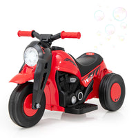 INFANS Kids Motorcycle, 6V Electric Ride on Car with Automatic Bubble Function for Children, Toddler Ages 3+