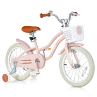 INFANS Kids Bike, 12 14 16 18 Inch Toddlers Bike with Removable Training Wheels, Children's Bicycle