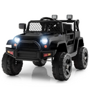 12V Electric Vehicle Car with Remote Control, Toddlers Battery Powered Toy with 2 Speeds, Spring Suspension INFANS