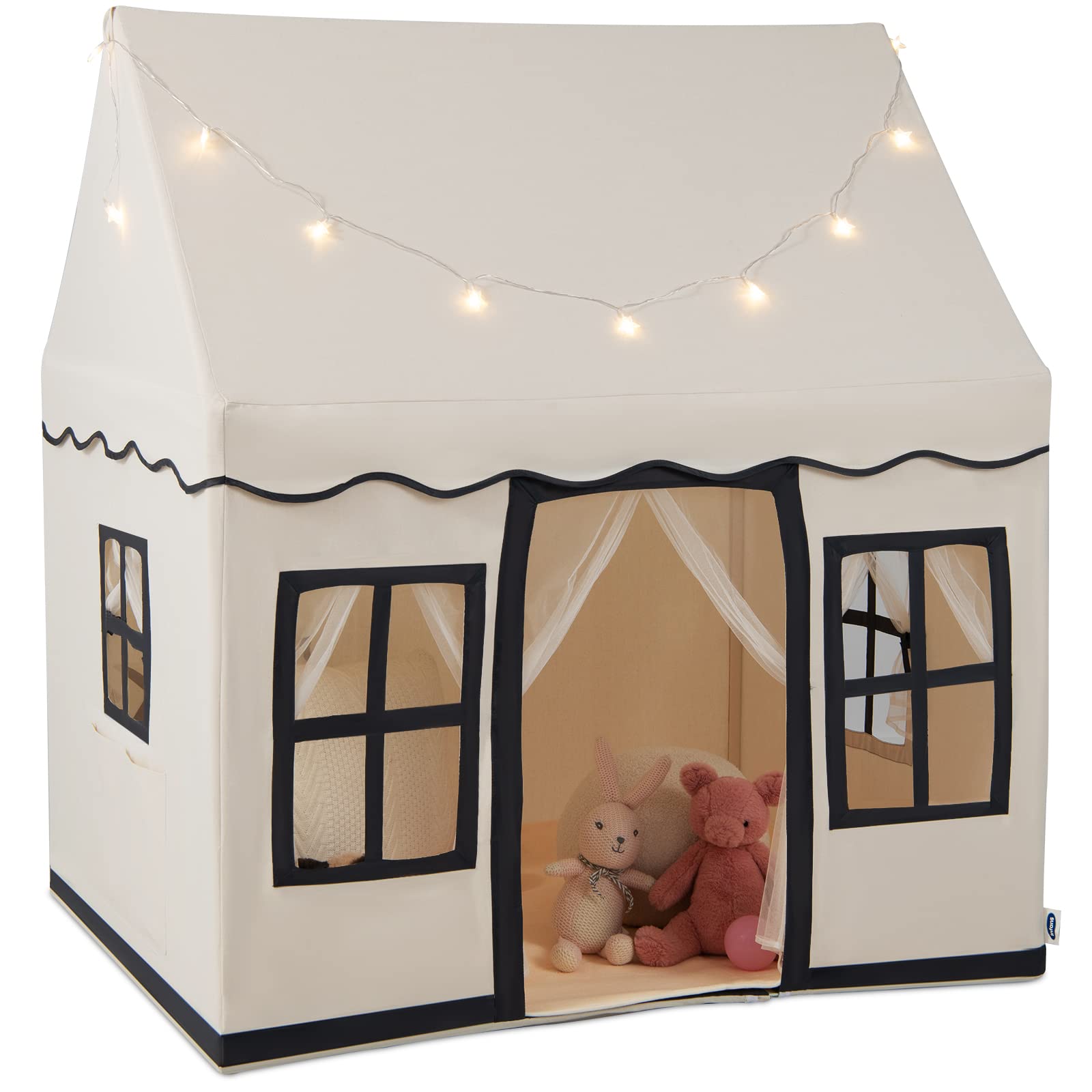 INFANS Kids Play Tent, Anti-Trip Large Playhouse Toys for Children Boys Girls, Princess Tents Castle