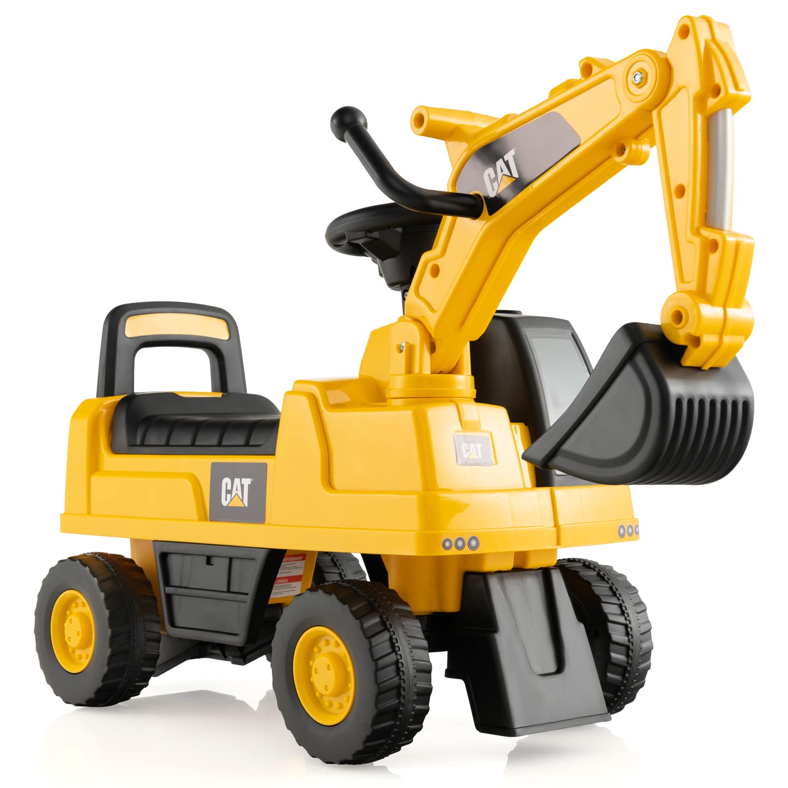 Toddler Ride on Push Car with Digging Bucket