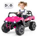 INFANS 12V Ride on Car UTV, Battery Powered Off-Road Kids Electric Vehicles with Remote Control, Music, Horn, MP3, Lights
