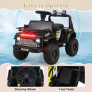 INFANS Kids Ride on Car, 6V Battery Powered Electric Vehicle ATV for Toddlers with Foot Pedal, Music