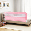 INFANS Bed Rail for Toddlers, 59" Foldable Safety Baby Crib Rail Fit for Kids Twin, Extra Long Swing Down Bed Guardrail for Convertible Crib, Queen, Full, King Mattress Side Guard