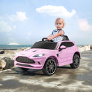 INFANS Kids Ride on Car, 12V Electric Vehicle Licensed Aston Martin DBX with Remote Control