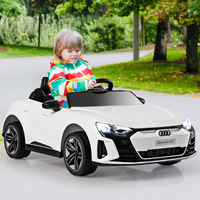 INFANS 12V Kids Ride On Car, Licensed Audi RS e-tron GT Electric Vehicle with Remote Control INFANS