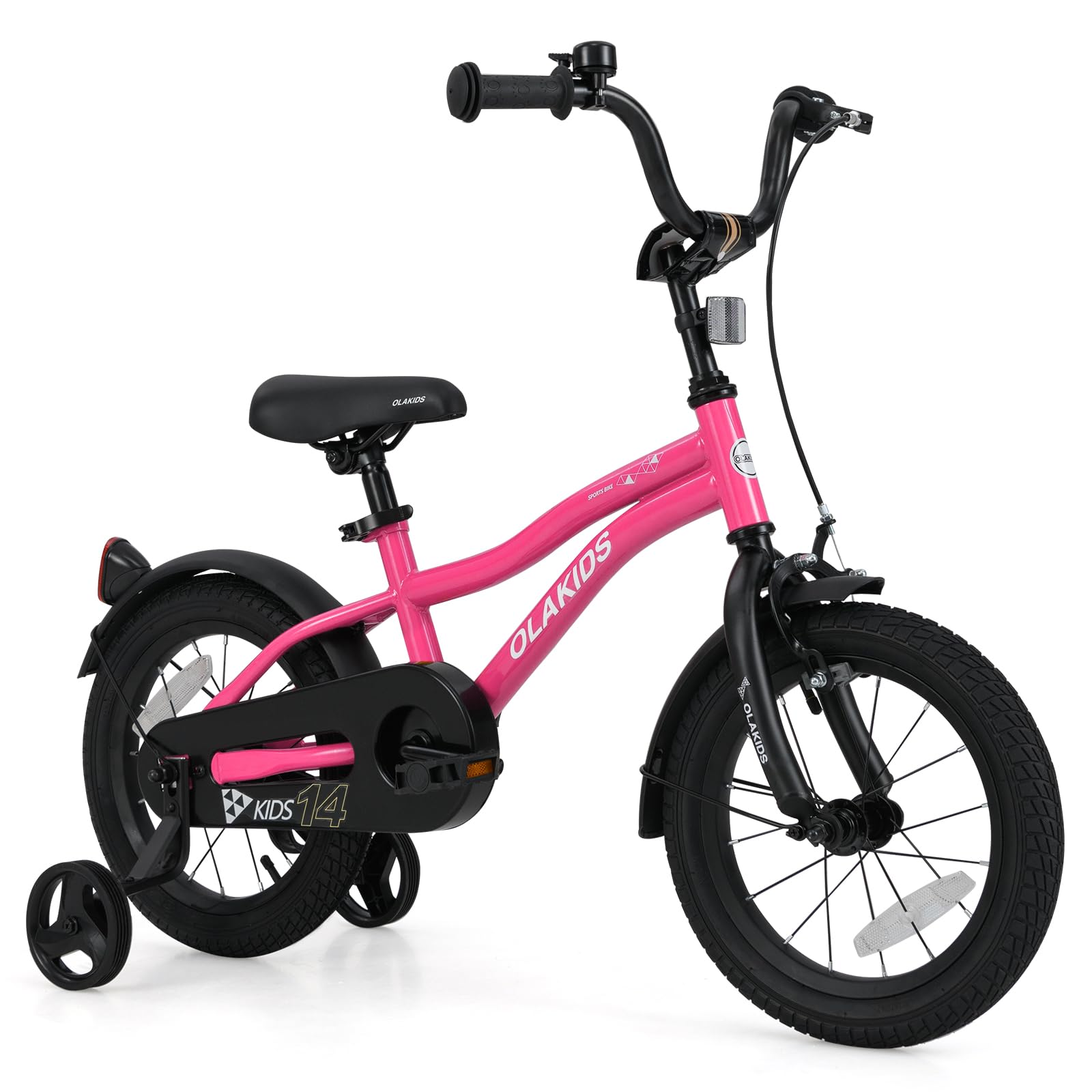 Kids Bike 12 14 16 18 Inch Toddlers Bike for Boys Girls Age 3-8 Years