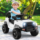 12V Electric Vehicle Car with Remote Control, Toddlers Battery Powered Toy with 2 Speeds, Spring Suspension INFANS