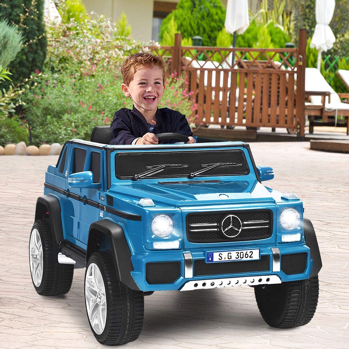 12V Battery Powered Licensed Mercedes-Benz Maybach G650S with Remote Control