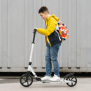 INFANS Kick Scooter for Adults Teens, Big Wheels Foldable Scooter  Ages 10+ Kids Youth
