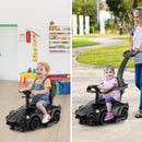 INFANS 3 in 1 Ride on Push Car, Licensed Lamborghini Baby Stroller Sliding Walking Car with Push Handle