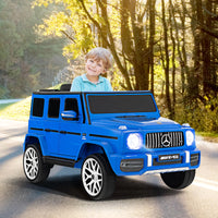 INFANS Licensed Mercedes Benz G63 Kids Ride on Car, 12V Electric Vehicle, Battery Powered for Children Boy Girl