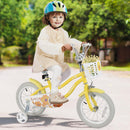12 14 16 18 Inch Toddlers Bike with Removable Training Wheels Basket