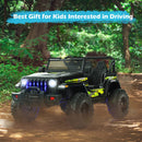 INFANS Kids Ride on Car Truck with 2.4G Remote Control, 12V Battery Powered Electric Cars for Kids