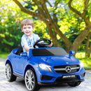 INFANS 12V Electric Kids Ride on Car, Licensed Mercedes Benz GLA45 Toy Car, Battery Powered Toy Vehicle