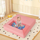 INFANS Modular Kids Play Couch, Toddler Sectional Fort Building Sofa for Playroom, Bedroom, Convertible Soft Foam Furniture