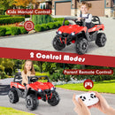 INFANS 12V Ride on Car UTV, Battery Powered Off-Road Kids Electric Vehicles with Remote Control, Music, Horn, MP3, Lights