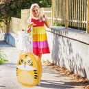 INFANS Kids Luggage, 16’’ Carry On Rolling Suitcase for Girls Boys with 2 Flashing Spinner Wheels INFANS