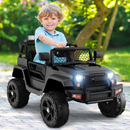 12V Electric Vehicle Car with Remote Control, Toddlers Battery Powered Toy with 2 Speeds, Spring Suspension INFANS