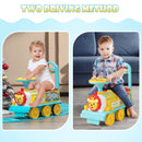 Kids Ride On Train with Track for Toddlers Boys Girls