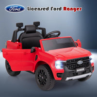 INFANS Licensed Ford Ranger Ride on Pickup Truck by INFANS, 12V Battery Powered Electric Vehicle for Kids with Remote Control