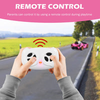 INFANS 12V Licensed Lamborghini Sian Kids Ride on Car with Parent Remote Control, Electric Toy Roadster Carbon Fiber Textured