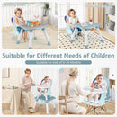 INFANS 8 in 1 Baby High Chair, Convertible Highchair for Babies and Toddlers, Infant Dining Booster Seat, Kids Stool Table Chair Set