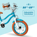 INFANS Kids Bike, 12 14 16 18 Inch Toddlers Bike with Removable Training Wheels, Children's Bicycle