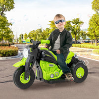 INFANS Kids Motorcycle, 6V Electric Ride on Car with Automatic Bubble Function for Children, Toddler Ages 3+