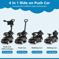 Licensed Mercedes Benz Push Car for Toddlers by INFANS