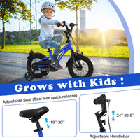 Kids Bike 12 14 16 18 Inch Toddlers Bike for Boys Girls Age 3-8 Years