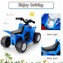 Infans Kids Ride On ATV, 6V Electric Vehicle for Toddlers, 4 Wheeler Battery Powered Motorized Quad Toy Car INFANS