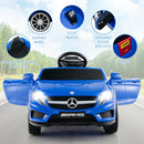 INFANS 12V Electric Kids Ride on Car, Licensed Mercedes Benz GLA45 Toy Car, Battery Powered Toy Vehicle