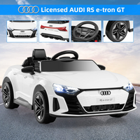 INFANS 12V Kids Ride On Car, Licensed Audi RS e-tron GT Electric Vehicle with Remote Control INFANS