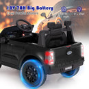 INFANS Licensed Ford Ranger Ride on Pickup Truck by INFANS, 12V Battery Powered Electric Vehicle for Kids with Remote Control