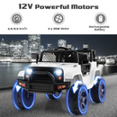 12V Electric Vehicle Car with Remote Control, Toddlers Battery Powered Toy with 2 Speeds, Spring Suspension INFANS